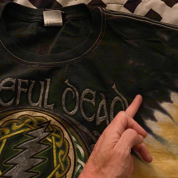 Grateful Dead size 2X mens long sleeve Celtic Grateful Dead shirt by liquid blue - Picture 3 of 4